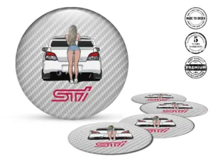 Subaru Epoxy Dome Aufkleber Luxus Autoembleme